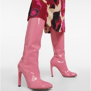 Dries Van Noten Pink Boots